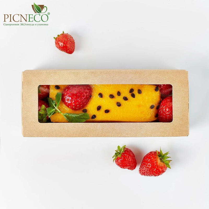 товар Контейнер бумажный 500мл, крафт, серия OneBox OKP050